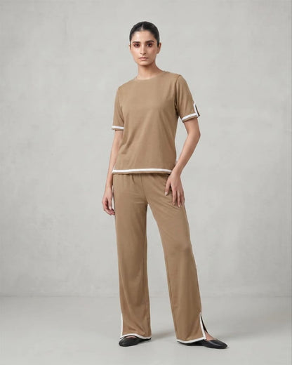 Baggy Style Lounge Wear -Light Brown