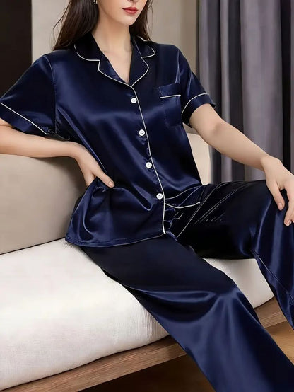 Silk Night Suit For Women