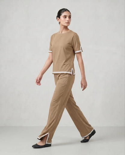 Baggy Style Lounge Wear -Light Brown
