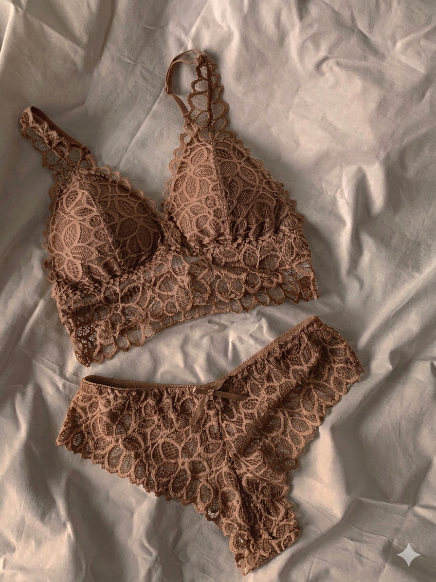 Stylish Bridal Bra Panty Sets - Single Padded Non Wired