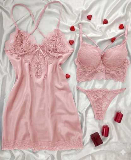 Honeymoon Short Romantic Nighty For Women