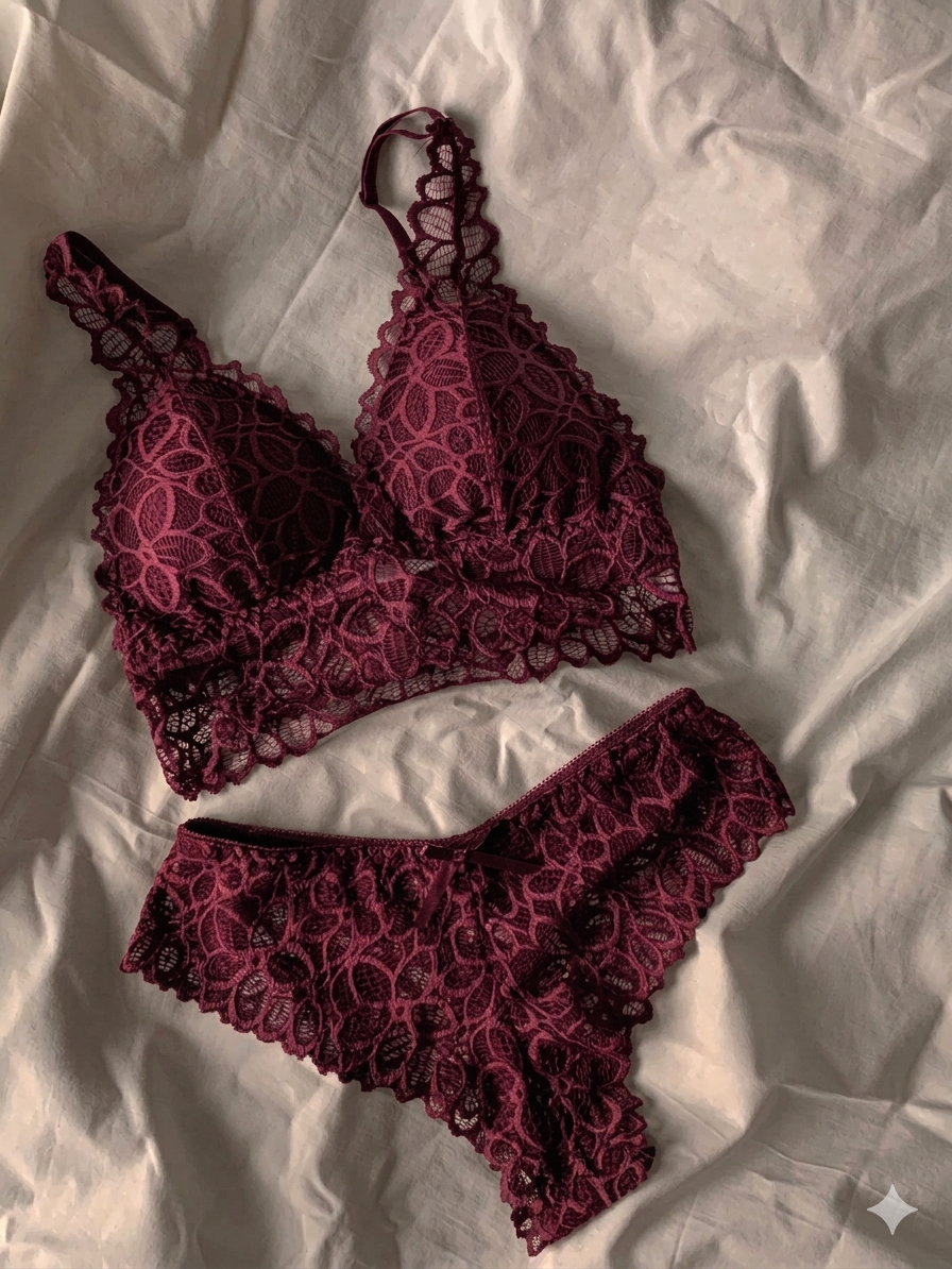 Stylish Bridal Bra Panty Sets - Single Padded Non Wired