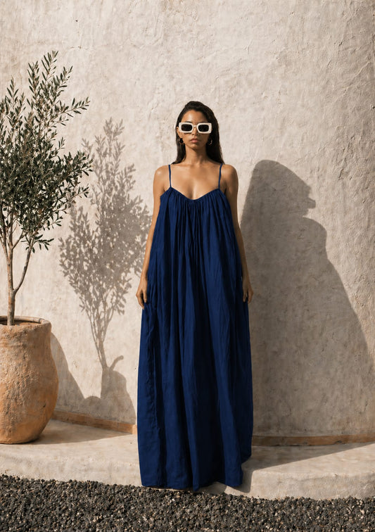 Midnight Elegance Maxi Dress -02