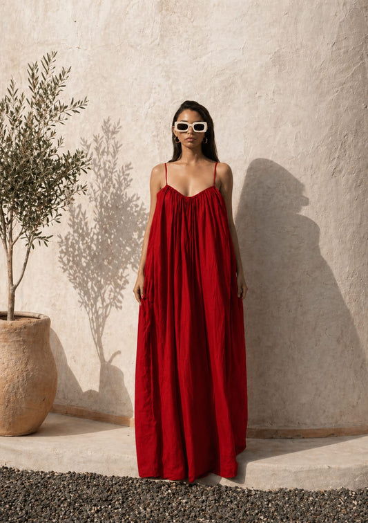 Midnight Elegance Maxi Dress -05