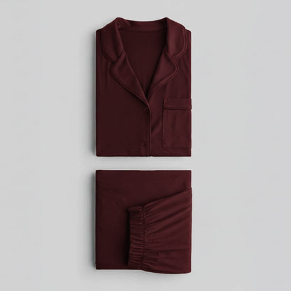 Burgundy dreams, cozy nights. Maroon Colour✨