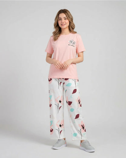 Rosy Blossom Pajama Set