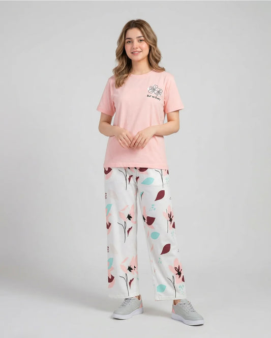 Rosy Blossom Pajama Set