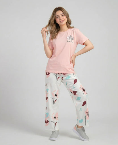 Rosy Blossom Pajama Set
