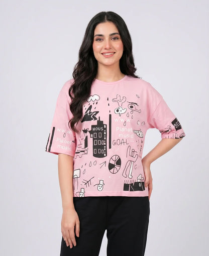 FUNKY STYLE T-SHIRT TROUSER