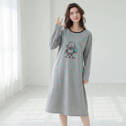 Printed design women long t shirt