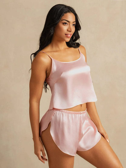 Women’s Premium Satin Short Cami