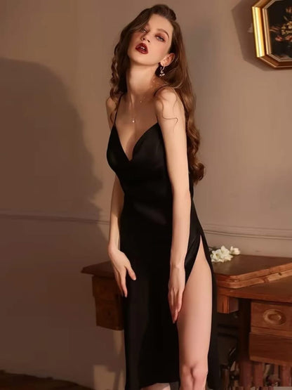 Women’s Luxury  Backless Nightdress