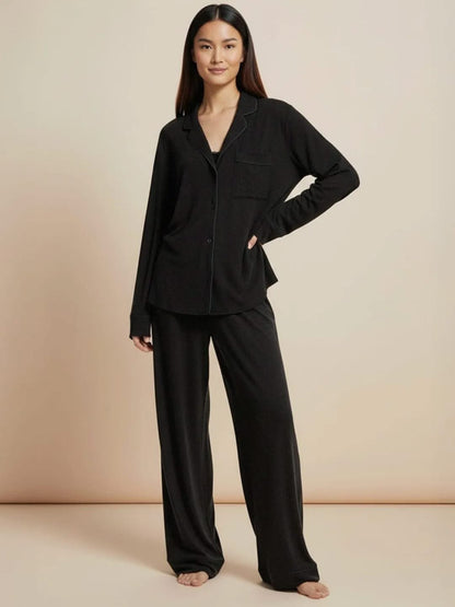 Long Sleeve Pajama Set Piece Loungewear