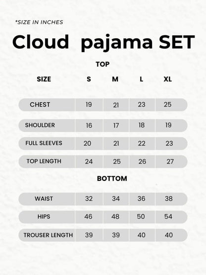 Long Sleeve Pajama Set Piece Loungewear