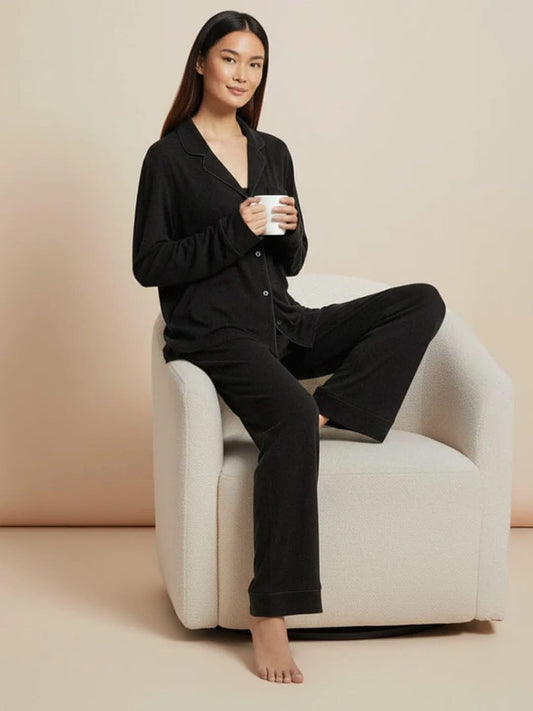 Long Sleeve Pajama Set Piece Loungewear