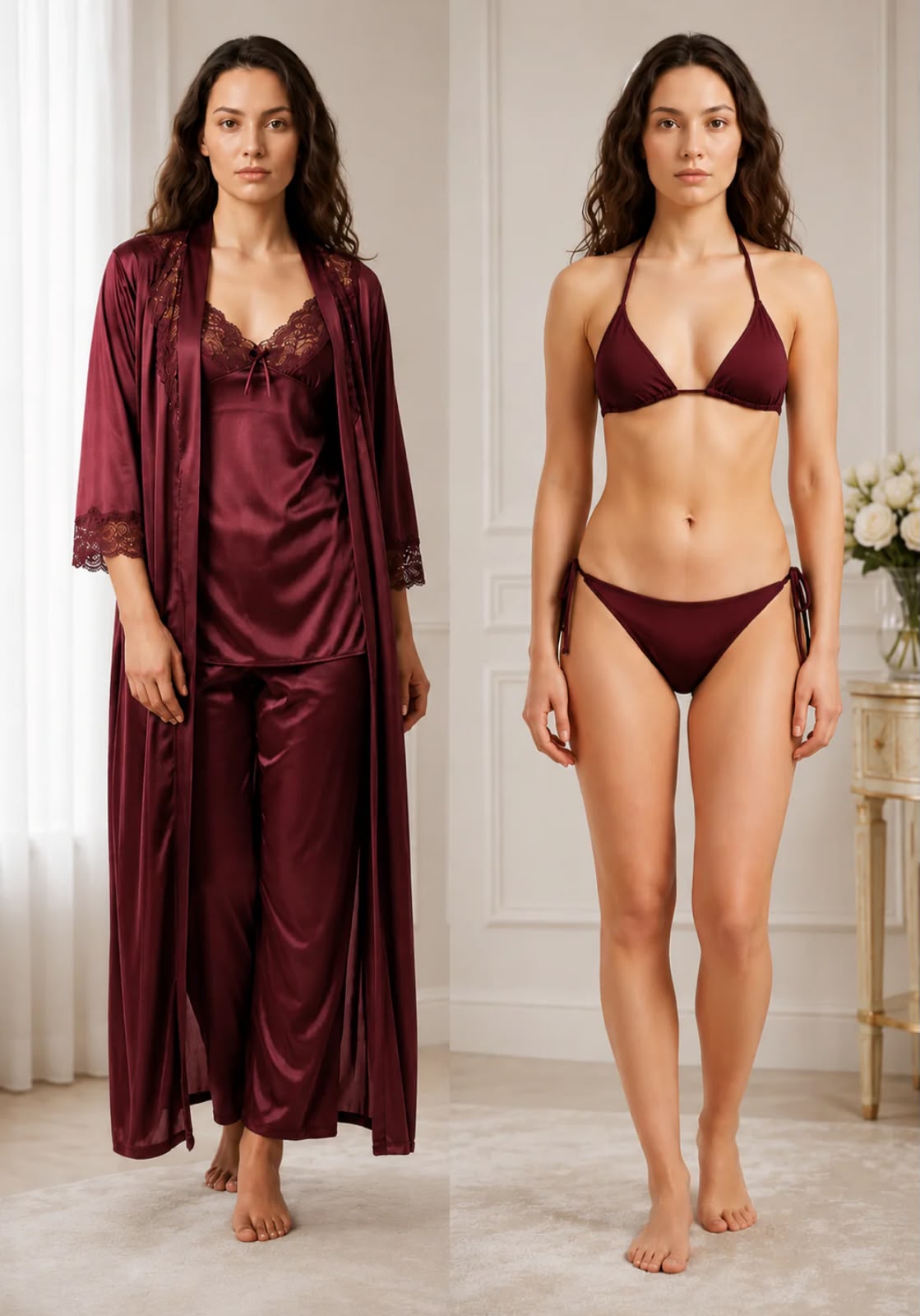 5 Piece Night Wear