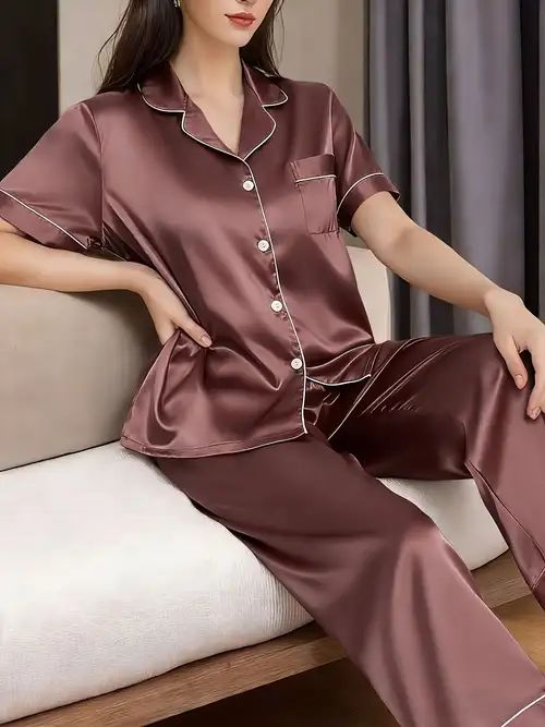 Silk Night Suit For Women