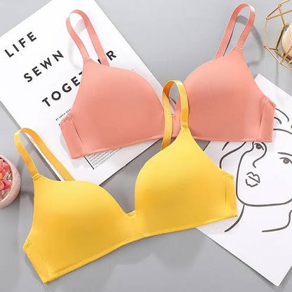 Pure Comfort Seamless No-Show Contour Bra