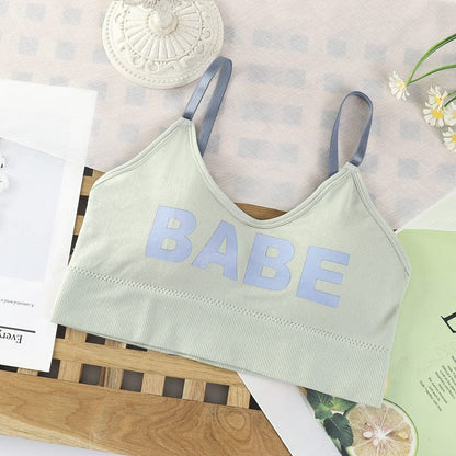 Babe Written Adjustable Anti Sweat Bra