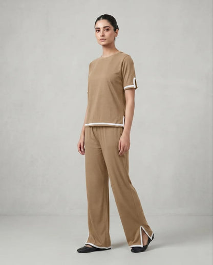 Baggy Style Lounge Wear -Light Brown