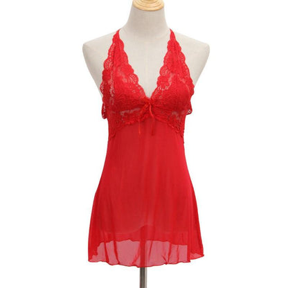 Short Net Nighty 2 Piece Set for  Bridal Nightwear