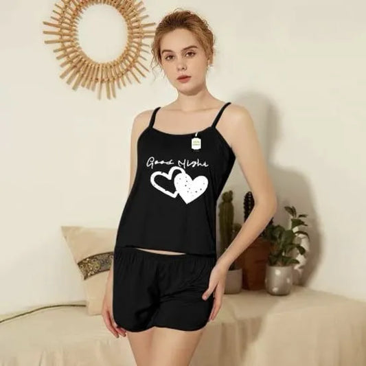 Silk Cami Set For Women Nightwear Nighty