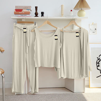 LADIES NIGHT SUIT

3 Pieces Inner Gawn + Trouser